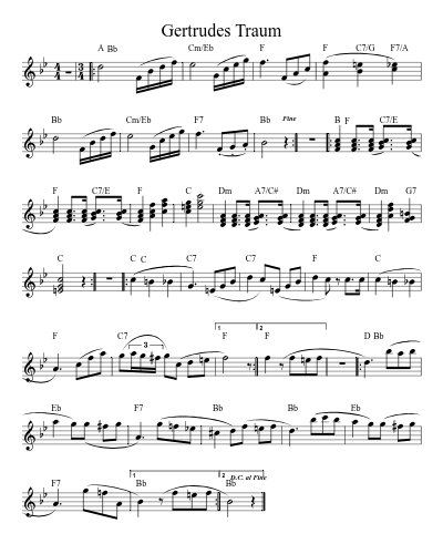 Gertrudes Traum (Version 3)