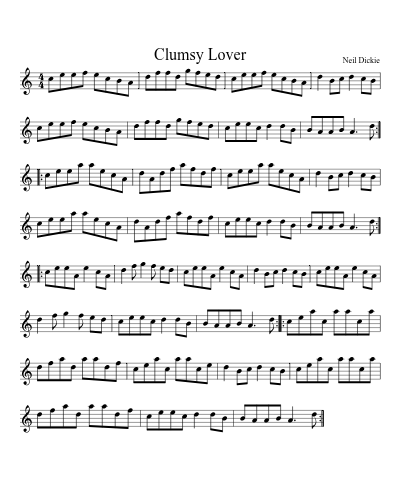Clumsy Lover