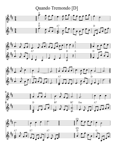 Sommarvals (Waltz Quando Sommar) sheet music preview