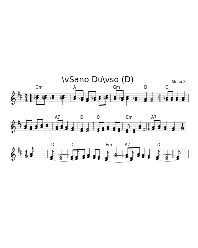\vSano Du\vso  (D) (Version 5)