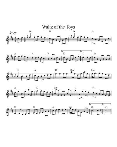 Waltz of the Toys (Version 3) preview