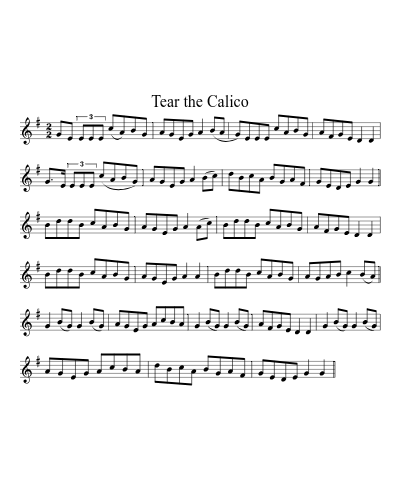 Tear the calico (Version 2)