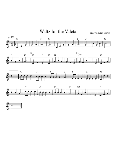 Waltz for the Valeta (Waltzes Mudgee Valeta Set) (#64778)