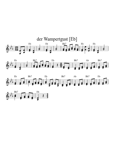 der Wampertgust [Eb]