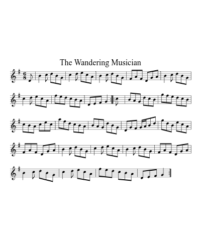 The Wandering Musician preview