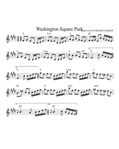 Washington Square Park (Version 2)