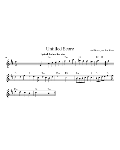 Waters Of Holland (Version 2)