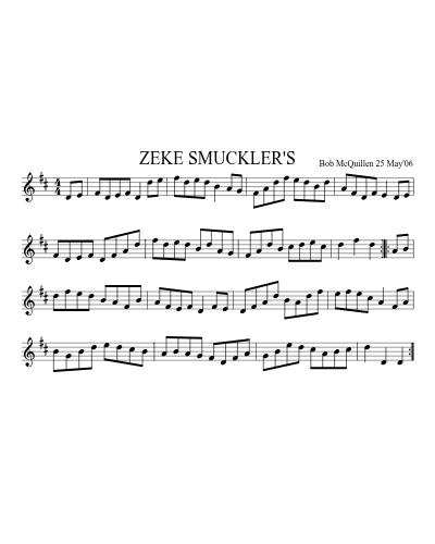 ZEKE SMUCKLER'S