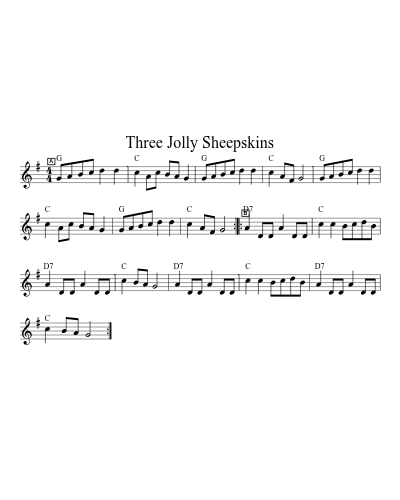 Three Jolly Sheepskins (Wayzgoose Tunes 2010)