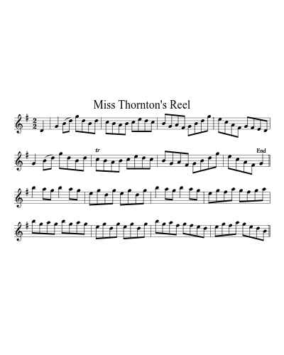 Miss Thornton's Reel preview