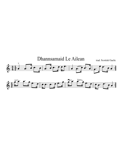 Dhannsamaid Le Ailean (Version 3) preview