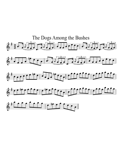 The Dogs Among The Bushes (Version 3) preview
