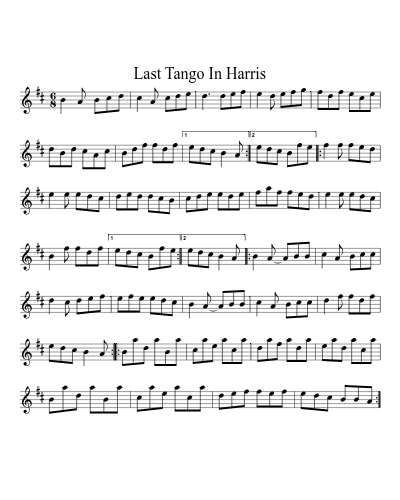 Last Tango In Harris (Version 2) preview