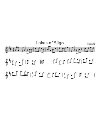 Lakes of Sligo (Whasae Lakes Medley)