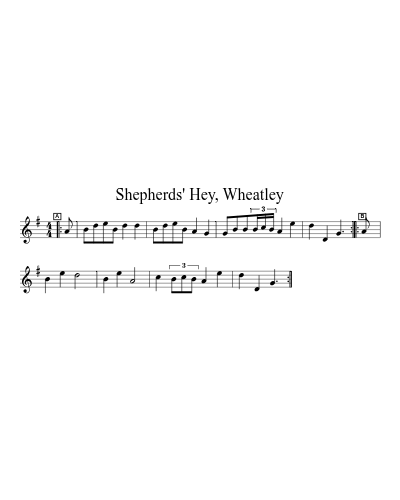 Shepherds' Hey, Wheatley