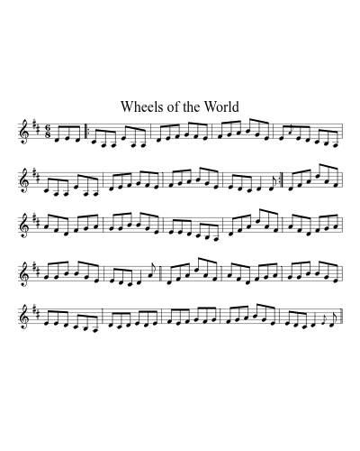 Wheels of the World (Version 2)