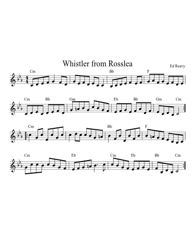 Whistler from Rosslea (Version 2) preview