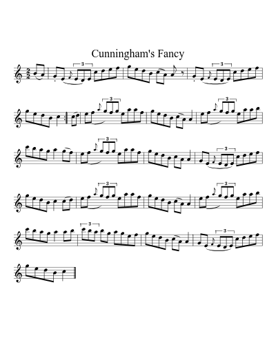 Cunningham's Fancy preview