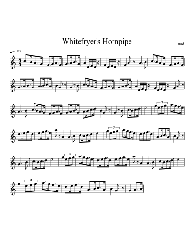 Whitefryer's Hornpipe