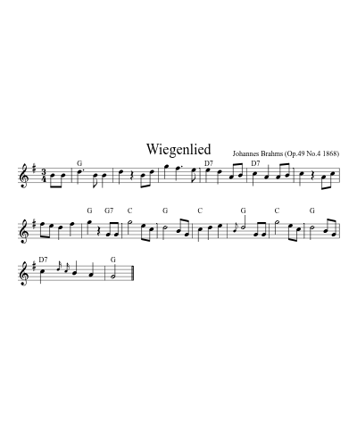 Wiegenlied (Version 6) preview