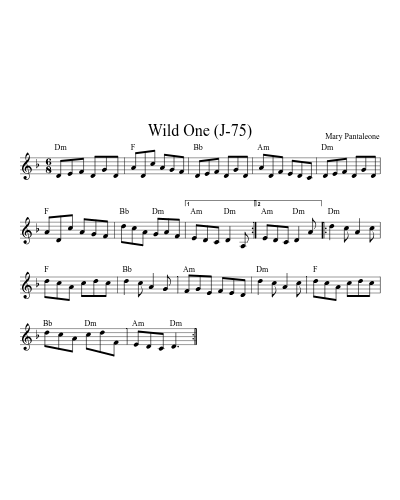 Wild One (J-75)