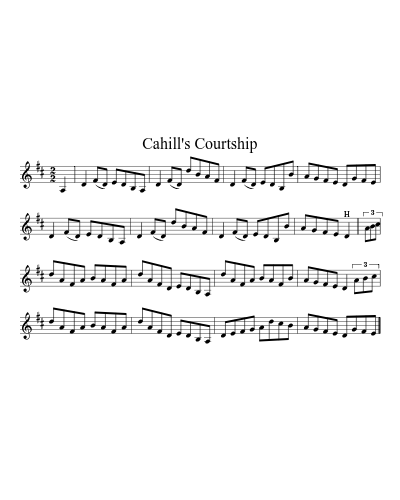 Cahill's Courtship preview