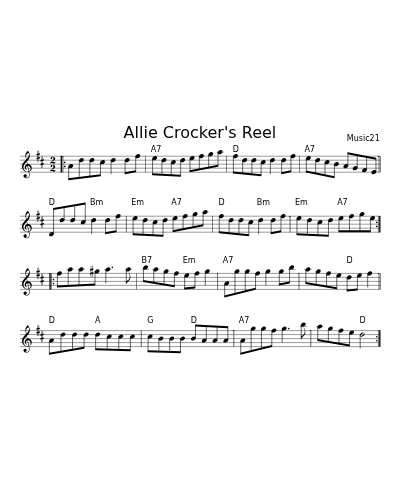 Allie Crocker's Reel