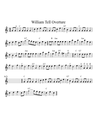 William Tell Overture (Version 2) preview