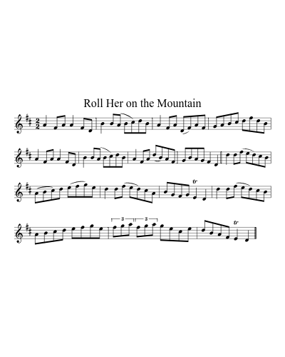 Roll her on the mountain (Version 2)