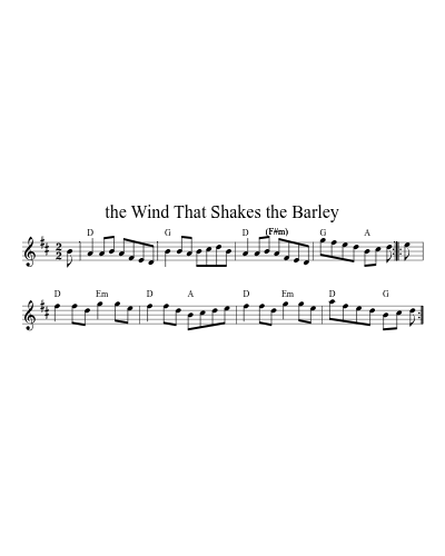 The Wind that Shakes the Barley (Version 15)