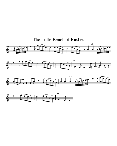 The Little Bench of Rushes