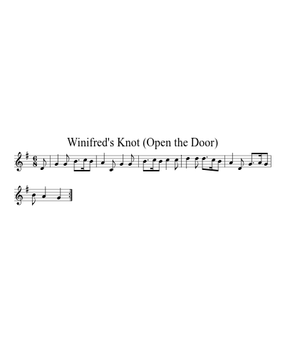 Winifred's Knot (Open the Door)