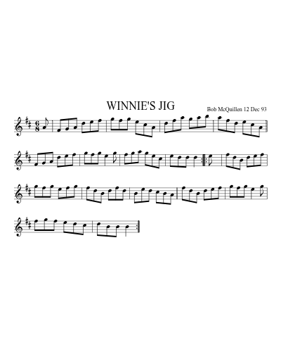WINNIE'S JIG (Version 2)