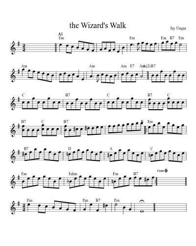 the Wizard's Walk (Version 6)