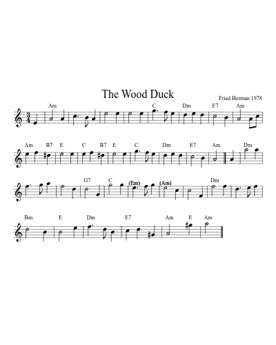 The Wood Duck (Wood Duck)