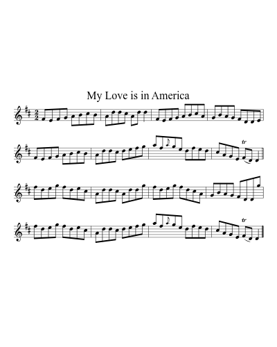 My Love is in America (Version 3) preview