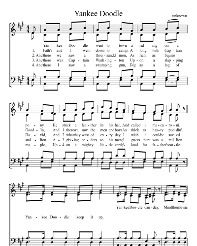 Yankee Doodle (Version 5)