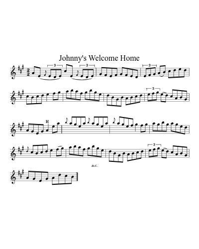 Johnny's Welcome Home preview