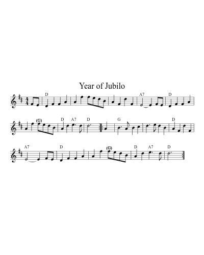 Year Of Jubilo (Version 3)
