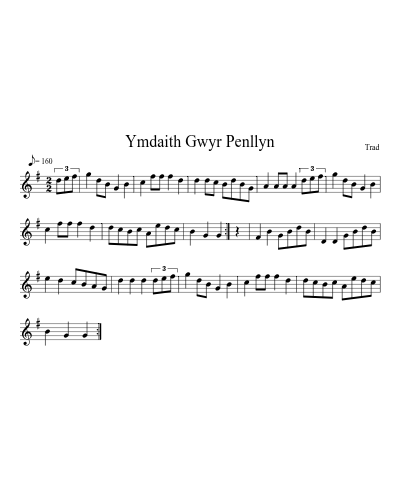 Ymdaith Gwyr Penllyn (Version 2)