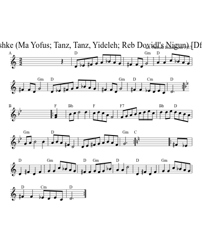 Yoshke (Ma Yofus; Tanz, Tanz, Yideleh)   [Bfr] (Yoshke48)