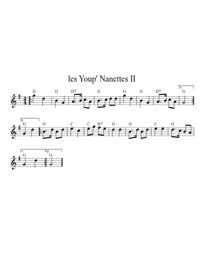 les Youp' Nanettes II preview