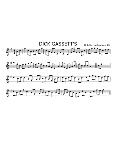 DICK GASSETT'S