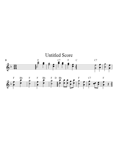 ZW Sechsundreissiger Bb Eb (Version 4) sheet music preview