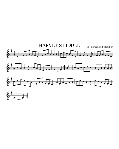 HARVEY'S FIDDLE