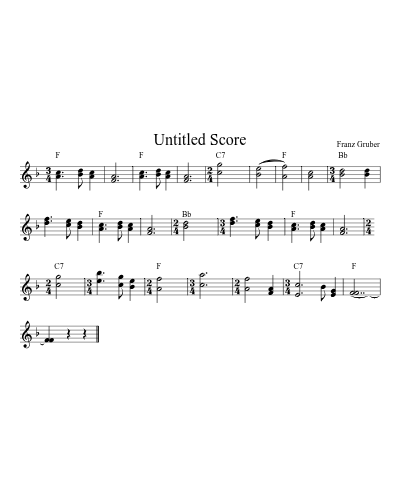 ZW Silent Night (Version 2) preview