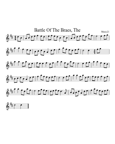 Battle Of The Braes, The