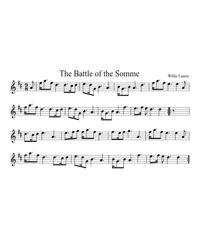 The Battle of the Somme