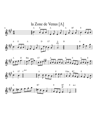 la Zone de Venus   [A] preview
