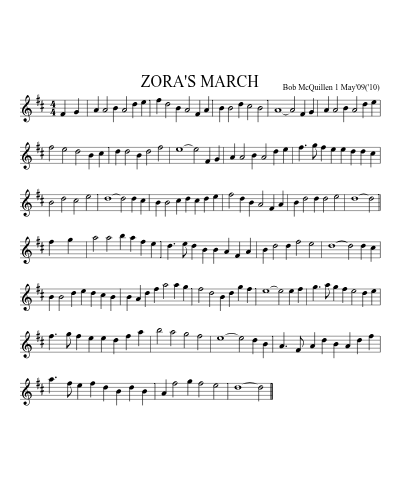 ZORA'S MARCH (Version 3)